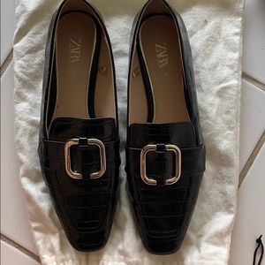 Zara loafers shoes size 8
